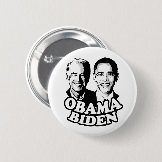 Schaltfläche Obama Biden Button (Vorne & Hinten)