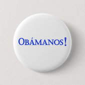 Schaltfläche Obamanos Button (Vorderseite)