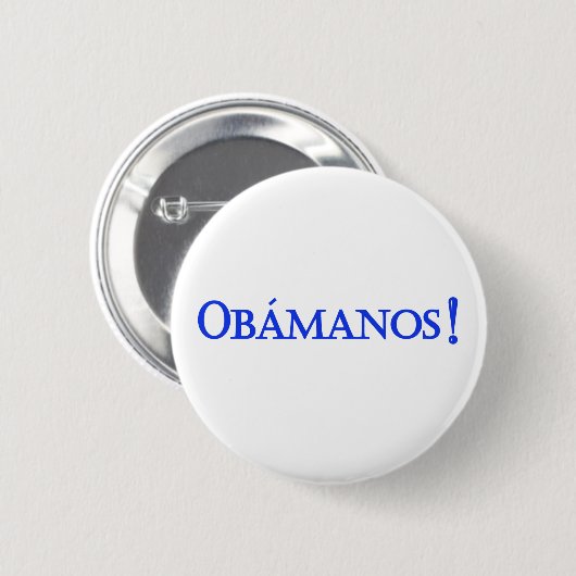 Schaltfläche Obamanos Button (Vorne & Hinten)