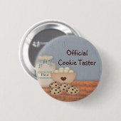 Schaltfläche "offizieller Cookie" Button (Vorne & Hinten)