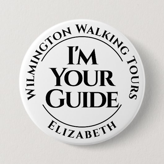 Schaltfläche "offizieller Tour Guide" Abzeichen Button (Vorderseite)