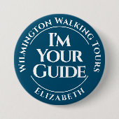 Schaltfläche "offizieller Tour Guide" Abzeichen Button (Vorderseite)