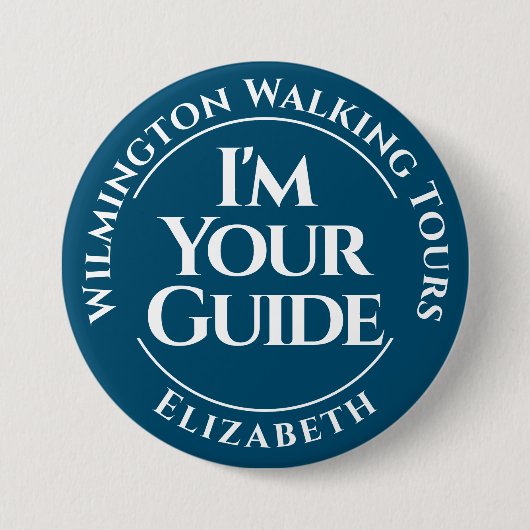 Schaltfläche "offizieller Tour Guide" Abzeichen Button (Vorderseite)