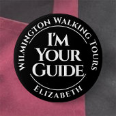 Schaltfläche "offizieller Tour Guide" Abzeichen Button