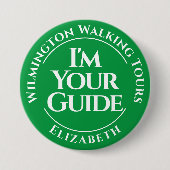 Schaltfläche "offizieller Tour Guide" Abzeichen Button (Vorderseite)