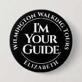 Schaltfläche "offizieller Tour Guide" Abzeichen Button (Vorderseite)