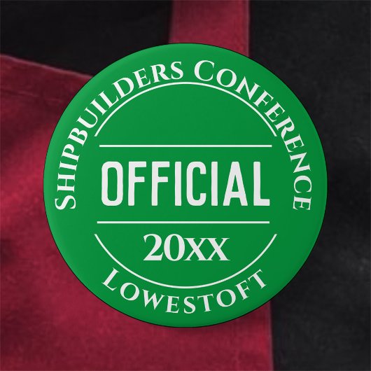 Schaltfläche "offizielles Abzeichen" Button