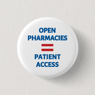 Schaltfläche "Öffnen von Apotheken - Patientenzugr Button