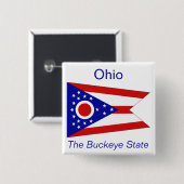 Schaltfläche "Ohioan Flag" Button (Vorne & Hinten)