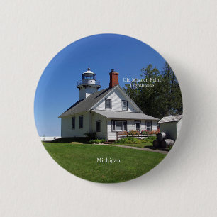 Schaltfläche "Old Mission Point Lighthouse" Button