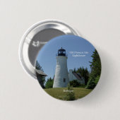 Schaltfläche Old Presque Isle Lighthouse Button (Vorne & Hinten)