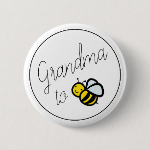 Schaltfläche "Oma to Bee Baby" Button