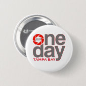 Schaltfläche "One Day Tampa Bay 2020" Button (Vorne & Hinten)