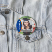 Schaltfläche "Orange and Blue Abschluss Foto" Button (Beispiel)