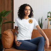 Schaltfläche "Orange Ribbons Multiple Sklerose Awa Button