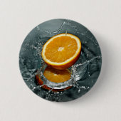 Schaltfläche Orange Splash Button (Vorderseite)