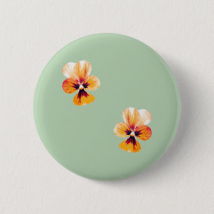 Schaltfläche "Orange Stiefmütterchens" Button