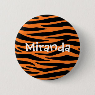 Schaltfläche "Orange Tiger" / "Zebra Stripes" Button