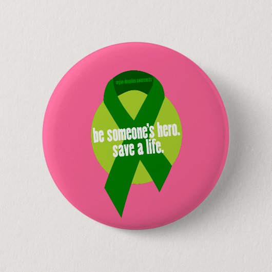 Schaltfläche "Organspende" Button (Vorderseite)