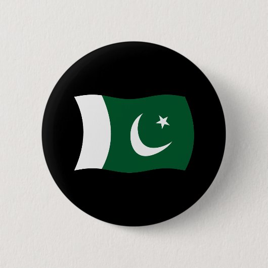 Schaltfläche Pakistan Flag Button (Vorderseite)