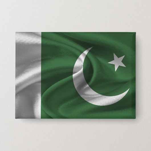 Schaltfläche Pakistan Flag Button (Vorderseite)