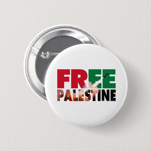Schaltfläche "Palästina-Pinback" gerettet Button (Vorne & Hinten)