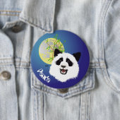 Schaltfläche Panda (Ailuropoda melanoleuca) Button (Beispiel)