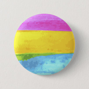 Schaltfläche "Pansexual Watercolor" Button