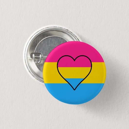 Schaltfläche "Pansexualität" Button (Vorne & Hinten)