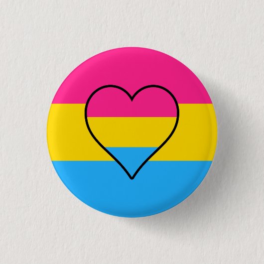 Schaltfläche "Pansexualität" Button (Vorderseite)