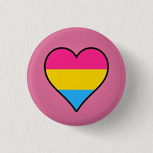 Schaltfläche "Pansexualität" Button (Vorderseite)
