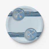 Schaltfläche "Paper Tellers" Pappteller (Vorderseite)