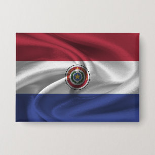 Schaltfläche "Paraguay Flag" Button