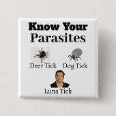 Schaltfläche Parasiten Button (Vorderseite)