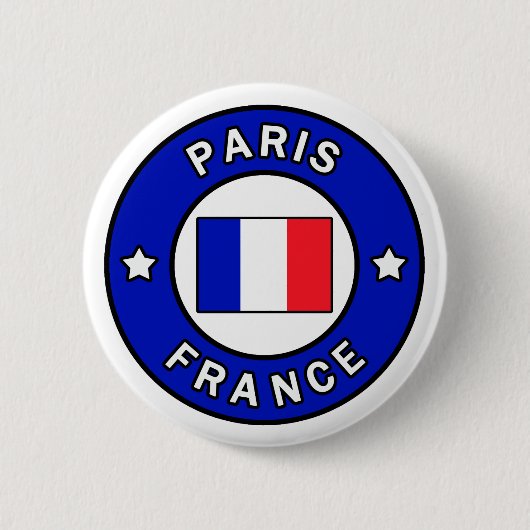 Schaltfläche Paris Frankreich Button (Vorderseite)