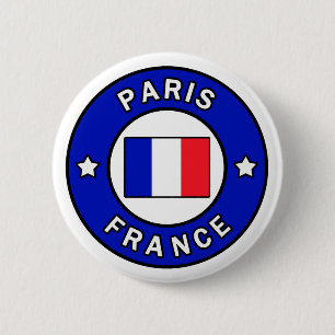 Schaltfläche Paris Frankreich Button