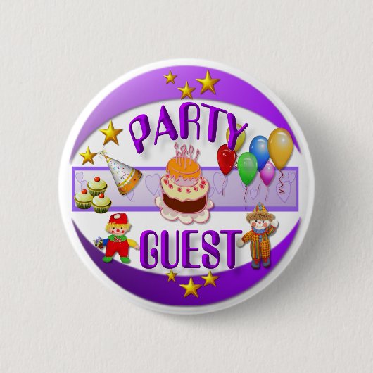 Schaltfläche "Partuy Guest" Button (Vorderseite)