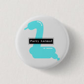 Schaltfläche "Party Animal Snake" Button (Vorderseite)