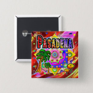 Schaltfläche "Pasadena Tropical Friends" Button