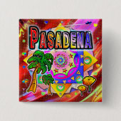 Schaltfläche "Pasadena Tropical Friends" Button (Vorderseite)