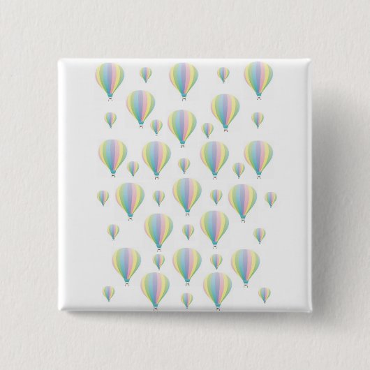 Schaltfläche Patel Parachutes Square Button (Vorderseite)