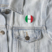 Schaltfläche "Patriotisches Italien" - Italienisch Button (Beispiel)
