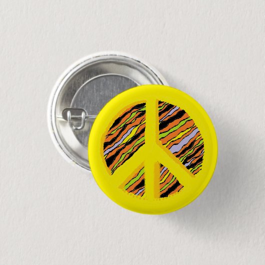 Schaltfläche "Peace Sign" Button (Vorne & Hinten)
