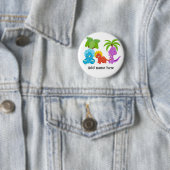 Schaltfläche "personalisierte Dino & Friends" Button (Beispiel)