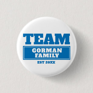 Schaltfläche "personalisierte Familie oder Team" i Button