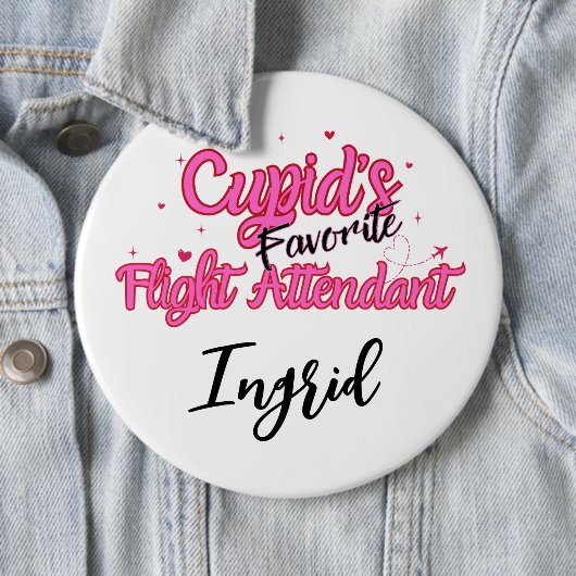 Schaltfläche "personalisierte Flugbegleiter" Button (Beispiel)