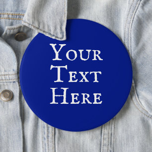 Schaltfläche "personalisierte Wörter dunkelblauer Button