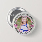 Schaltfläche "personalisierter Kindergarten - Foto Button (Vorne & Hinten)