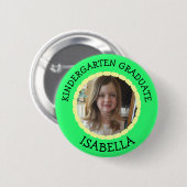 Schaltfläche "personalisierter Kindergarten - Foto Button (Vorne & Hinten)