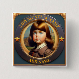 Schaltfläche "personalisiertes Museumshandbuch und Button